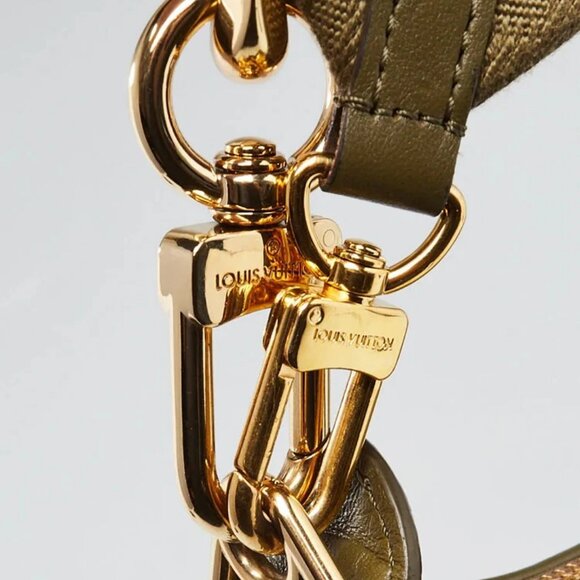 Louis Vuitton Green Monogram Embossed Leather Coussin MM Bag - Picture 7 of 12